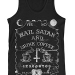 pánske tielká Black Craft - Hail & Drink Coffee - Black - TT001HE
