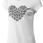 dámske tričká Adidas Heart Tee G83602