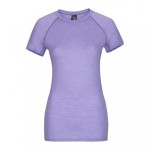dámske tričká Zajo Merino Wool 150 Lady T-shirt SS Lavender