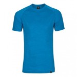 pánske tričká Zajo MerinoWool 150 T-shirt SS Dilution Blue