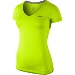 dámske tričká Nike Pro SS V-Neck 589370-703