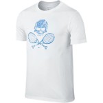 pánske tričká Nike Skull & Racquets Tee 2 639425-100