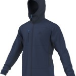 pánske bundy Adidas Hiking Melange Fleece Hoodie F95725